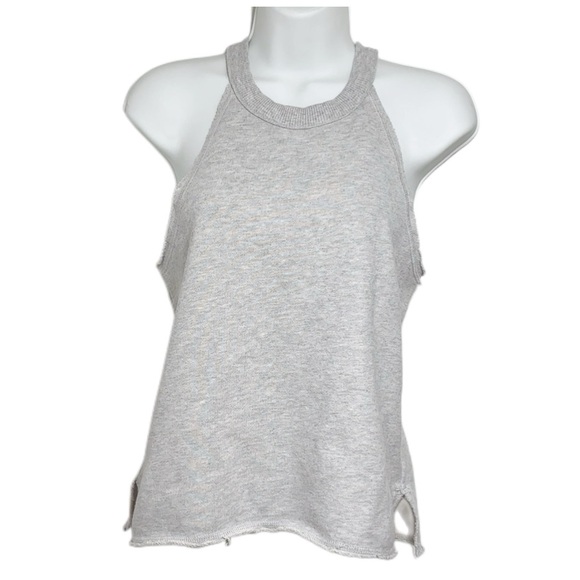 Aerie Women's Sweatshirt Tank Top Light Gray Size M - Picture 1 of 4